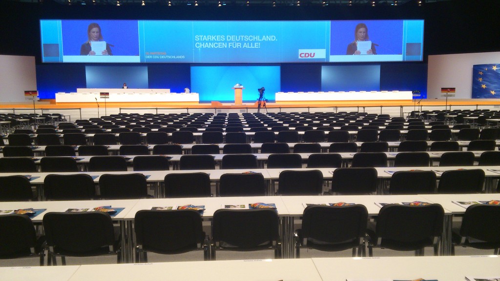 Plenum des 25. Parteitag in Hannover