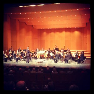 Die Brandenburger Symphoniker im "Kleist Forum" in Ffo